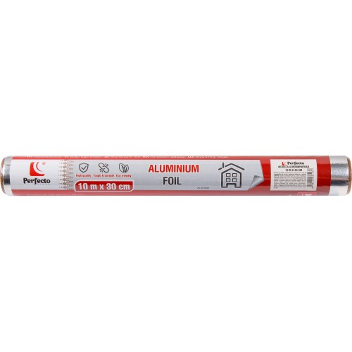 Фольга алюминиевая 10 м х 30 см, PERFECTO LINEA