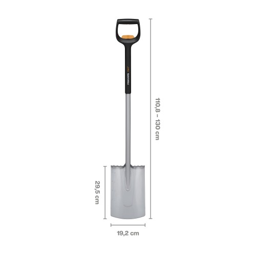 Лопата штыковая телескопическая прямая Xact FISKARS