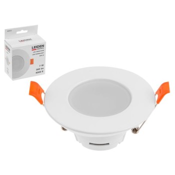 Светильник светодиодный встраиваемый круг 7 Вт 4000К, IP64 SPS-R LEIDEN ELECTRIC