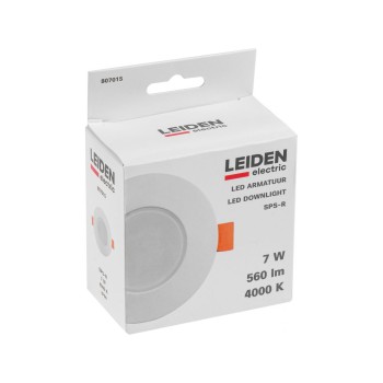 Светильник светодиодный встраиваемый круг 7 Вт 4000К, IP64 SPS-R LEIDEN ELECTRIC