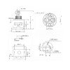 Картридж-дивертор D31 для смесителя, тип F, AV Engineering