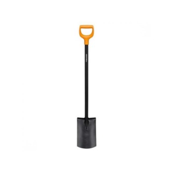 Лопата штыковая с закругл.лезвием FISKARS Solid