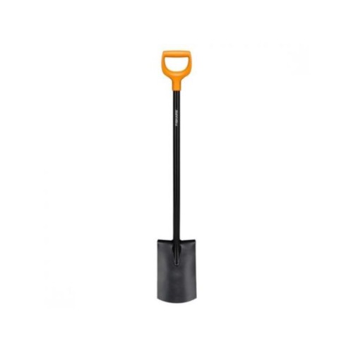 Лопата штыковая с закругл.лезвием FISKARS Solid