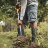 Лопата штыковая с закругл.лезвием FISKARS Solid