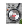 Сковорода ф 26х5.3 см, алюм., антиприг. покр., для индукц. плит, серия CHEF, PERFECTO LINEA
