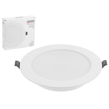 Светильник светодиодный встраиваемый круг 9 Вт 4000К, IP44 RS-R LEIDEN ELECTRIC