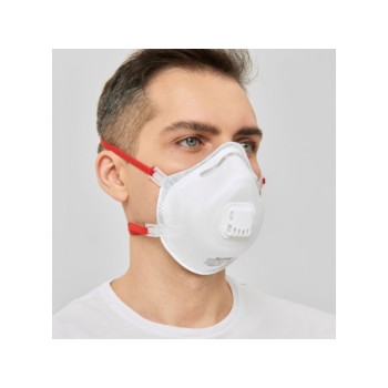 Респиратор (полумаска) SAVEX 313V формов. с клап. FFP3 (до 50 ПДК) инд. уп.