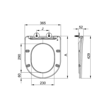 Сиденье для унитаза AV Engineering, COMFORT X1