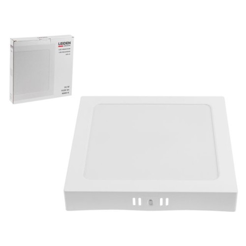 Светильник светодиодный накладной квадрат 18 Вт 4000К, IP44 SFS-S LEIDEN ELECTRIC