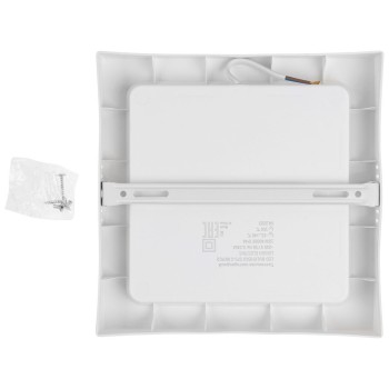 Светильник светодиодный накладной квадрат 18 Вт 4000К, IP44 SFS-S LEIDEN ELECTRIC