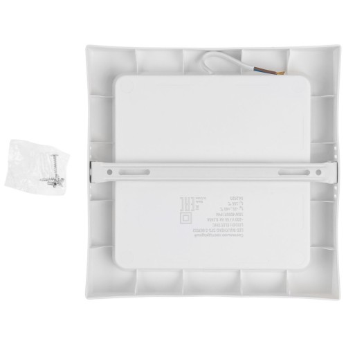 Светильник светодиодный накладной квадрат 18 Вт 4000К, IP44 SFS-S LEIDEN ELECTRIC