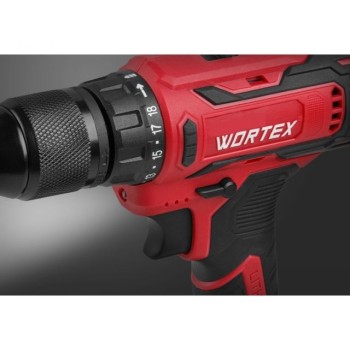 Аккум. дрель-шуруповерт WORTEX BD 1820-1 Li в кор. ALL1 XLT SOLO 18 В, 30 Н*м, БЗП(мет.) 13 мм