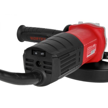 Одноручная углошлифмашина WORTEX LX AG 1211-2 в кор. 1100 Вт, 125 мм, 5500-11000 об/мин, рег. об.
