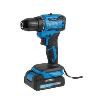 Аккум. дрель-шуруповерт BULL SR 1804 XLTpro БЕСЩЕТ., Импульс., 18 В, 45 Н*м, 2х2 А*ч, з/у 2 А