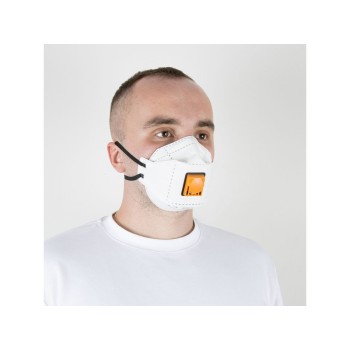 Респиратор JETA SAFETY JM-9322 складн. с клап. FFP2 (до 12 ПДК) (индивид. уп.)