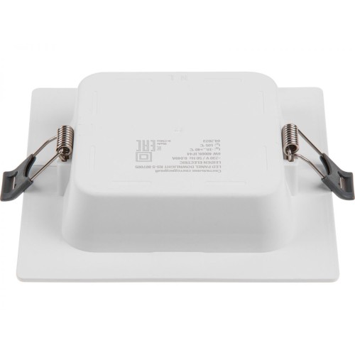 Светильник светодиодный встраиваемый квадрат 6 Вт 4000К, IP44 RS-S LEIDEN ELECTRIC