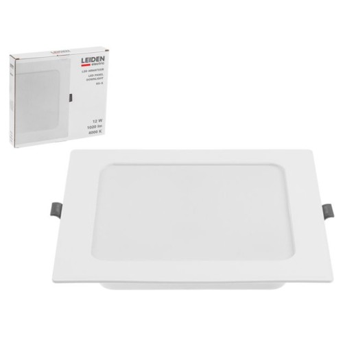 Светильник светодиодный встраиваемый квадрат 12 Вт 4000К, IP44 RS-S LEIDEN ELECTRIC