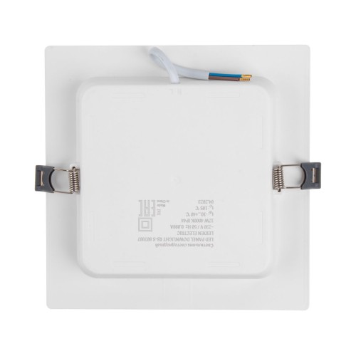Светильник светодиодный встраиваемый квадрат 12 Вт 4000К, IP44 RS-S LEIDEN ELECTRIC