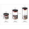 Банка для сыпучих продуктов стеклянная 1300 мл, серия CHEF, PERFECTO LINEA