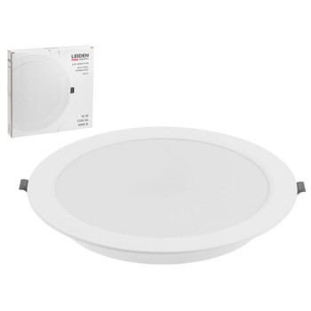 Светильник светодиодный встраиваемый круг 18 Вт 4000К, IP44 RS-R LEIDEN ELECTRIC