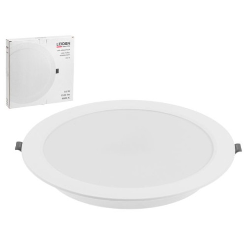Светильник светодиодный встраиваемый круг 18 Вт 4000К, IP44 RS-R LEIDEN ELECTRIC