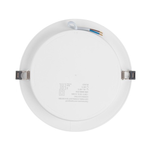Светильник светодиодный встраиваемый круг 18 Вт 4000К, IP44 RS-R LEIDEN ELECTRIC