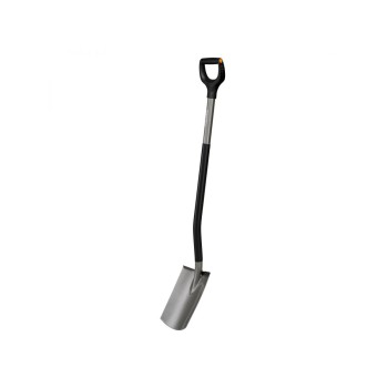Лопата штыковая с закругл.лезвием Ergonomic FISKARS