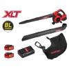 Аккум. воздуходувка WORTEX BB 2536-1 D в кор. ALL1 XLT SET БЕСЩЁТ.ДВИГ., 18В+18В, 2акб, 4 Ач, мак