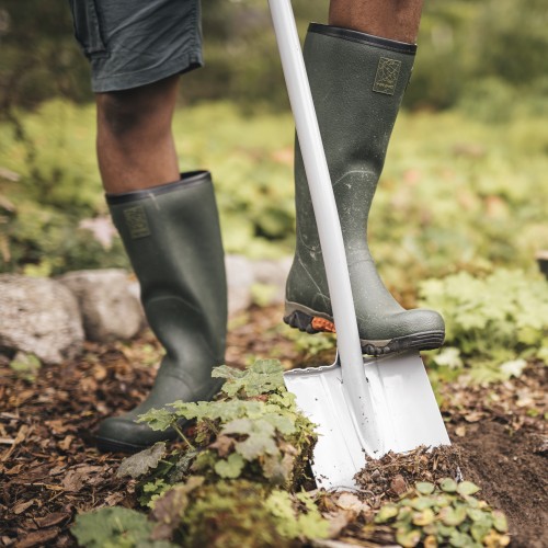 Лопата штыковая телескопическая закругленная Xact FISKARS