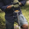 Лопата штыковая телескопическая закругленная Xact FISKARS