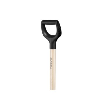 Лопата совковая с дер. черенком и ручкой FISKARS