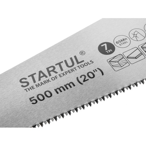 Ножовка по дер. 500мм 7 TPI STARTUL MASTER (ST4242-50)