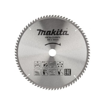 Диск пильный 305х30 мм 80 зуб. для алюминия/дерева/пластика MAKITA