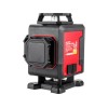 Нивелир лазерный линейный WORTEX LX LL 0340-2 (4х360°, до 25 м, +/- 0.3 мм/м, зеленый)