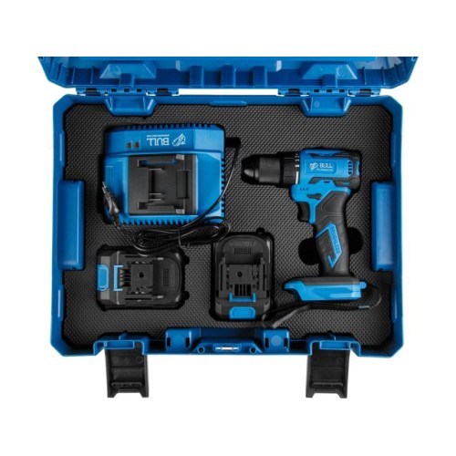 Аккум. дрель-шуруповерт BULL SR 1804 R-series, 50 Н*м, 2х4 А*ч