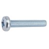 Винт М4х6 мм полусф. головка, цинк, DIN 7985 (25 шт в зип-локе) STARFIX