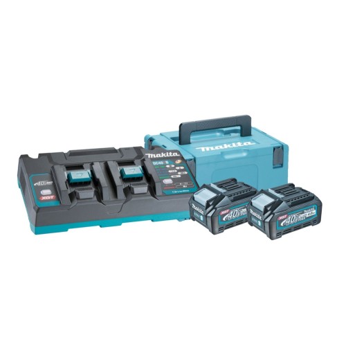 Комплект аккумулятор XGT PSK 40V (BL4040 x 2 шт) + зарядное DC40RB MAKITA