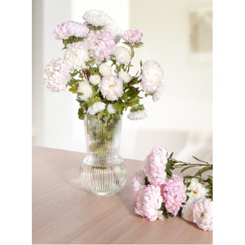 Ваза для цветов, стеклянная, 19х11,5 см, серия Floral, PERFECTO LINEA