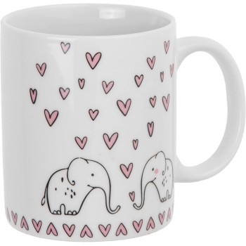 Кружка керамическая, 350 мл., LOVELY ANIMALS-4, PERFECTO LINEA