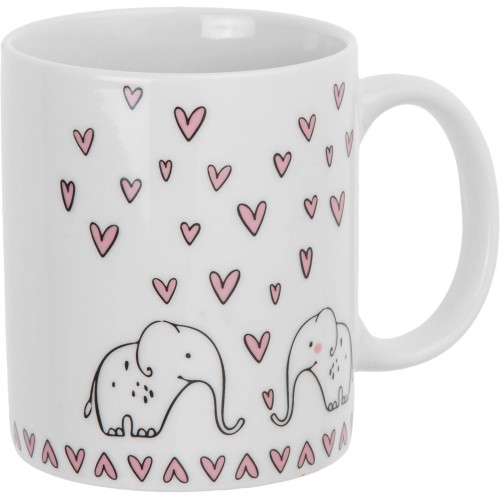 Кружка керамическая, 350 мл., LOVELY ANIMALS-4, PERFECTO LINEA