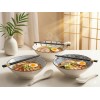 Миска керамическая с ложкой и палочками для еды, серия RAMEN, wave, PERFECTO LINEA