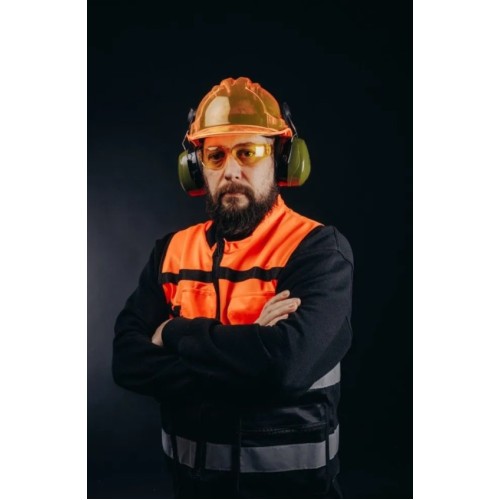 Очки открытые JETA SAFETY Eclipse янтарные