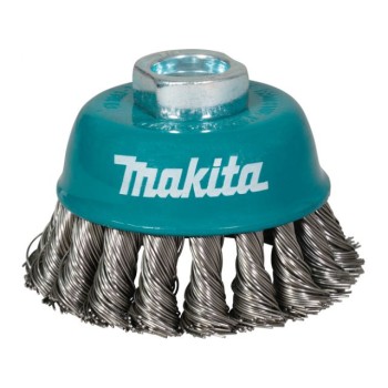 Щетка д/шлиф.маш. проволочная чашечная 75 мм MAKITA