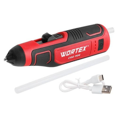 Аккум. клеевой пистолет WORTEX CGG 1104 4В, 7.2 мм