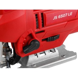 Лобзик электрический WORTEX JS 6507 LE 650 Вт, 500-3000 ход/мин, пропил до 65 мм