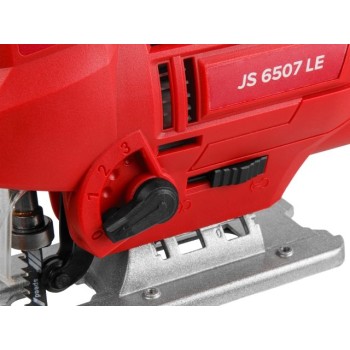 Лобзик электрический WORTEX JS 6507 LE 650 Вт, 500-3000 ход/мин, пропил до 65 мм
