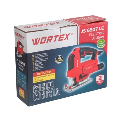 Лобзик электрический WORTEX JS 6507 LE 650 Вт, пропил до 65 мм