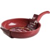 Сковорода ф 24х5.5 см, алюм., антиприг. покр., серия Cook&Fun, бургундия, PERFECTO LINEA