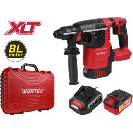 Аккум. перфоратор WORTEX CRH 1822 XLT SET БЕСЩЕТ., 18 В, 2.6 Дж, 26 мм, 1х4 А*ч
