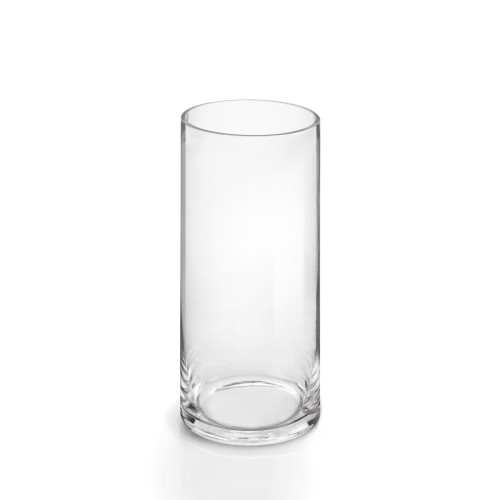 Ваза для цветов, стеклянная, 25х10 см., серия Crystal, PERFECTO LINEA